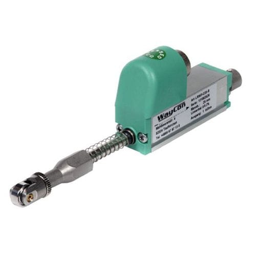 Sensor de deslocamento linear - LRW3-C-X - ME-Messsysteme GmbH - com potenciômetro de mola / transparente / IP40