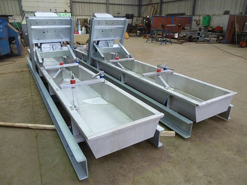 Transportador vibratório - LE FLOCH - para hortaliças / para a indústria alimentícia / em aço inoxidável