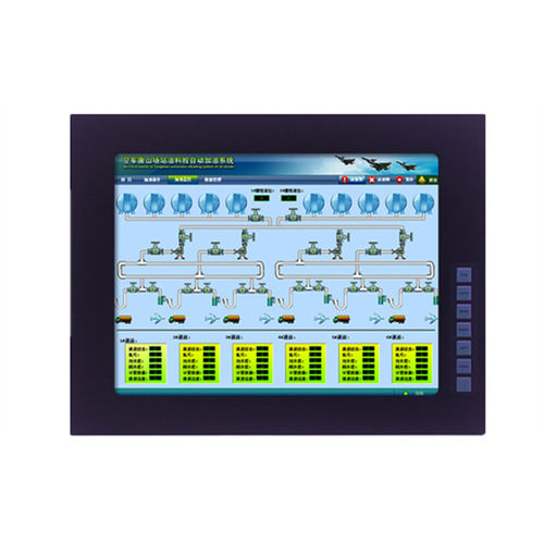 Monitor LCD - FPM-6104 - Luchengtech Co., Ltd. - com tela sensível ao toque resistiva / industrial / 10,4"