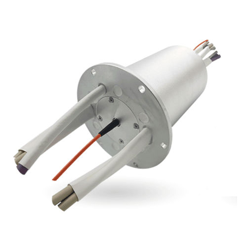 Anel coletor de fibra óptica - FORJ Lichtwellenleiter Schleifringe / Fiber Optic Slip Rings - B-COMMAND GmbH - híbrido / para equipamento médico / para antenas de radar