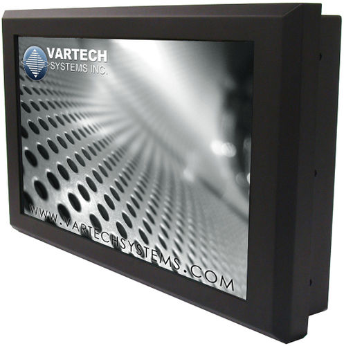 Monitor LCD - TOUGHSTATION series - VarTech Systems - com tela sensível ao toque resistiva / industrial / 15"