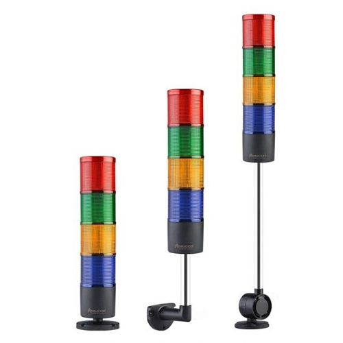 Coluna luminosa de LED - SNT-7024-S4 - MUCCO  Warning Lights - contínua / de 4 cores / IP65