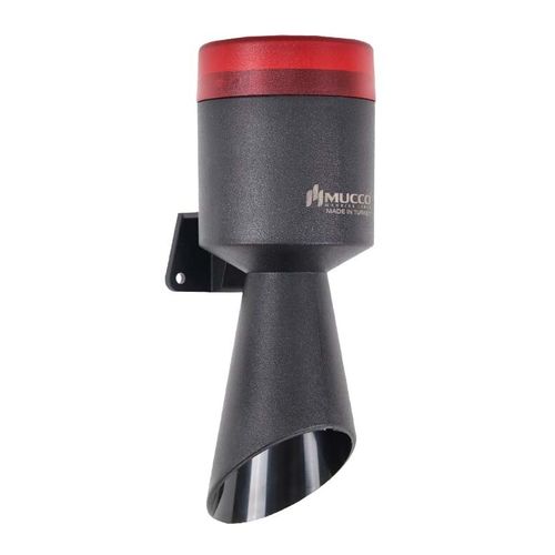 Sirene de alarme LED - SNT-MB712-1 - MUCCO  Warning Lights - para instalação na parede / com luz LED / com flashes de luz