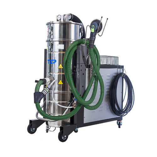 Aspirador industrial - TEX6-E DS DM series - Zhejiang TOP Environmental Technology Co., Ltd - para matérias secas / de pó / trifásico