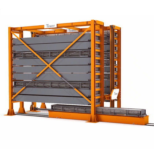 Armazém automático vertical - LOGITOWER - para tubos / para chapa / para armazém