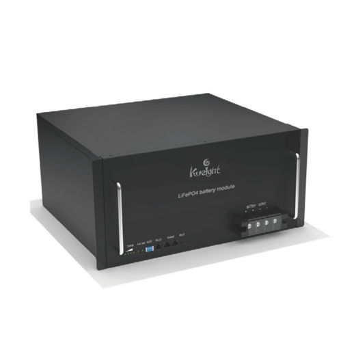 Módulo de baterias LiFePO4 - PVE 48100 - ShenZhen Kweight Technology CO.,LTD - retangular / 48 V / para montagem em rack