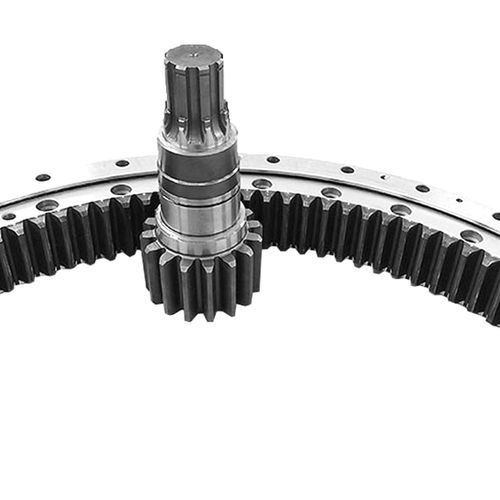 Rolamento de giro dentado interno - light series - XUZHOU FENGHE SLEWING BEARING CO.,LTD - de esferas / de uma única fileira / para obras públicas, gruas, escavadeiras