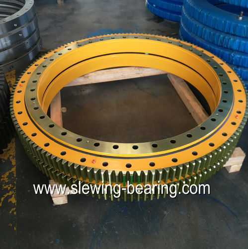 Rolamento de giro dentado externo - light series - XUZHOU FENGHE SLEWING BEARING CO.,LTD - de esferas / de uma única fileira / de quatro pontos de contato
