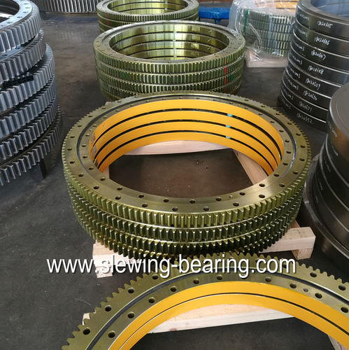 Rolamento de giro dentado externo - XUZHOU FENGHE SLEWING BEARING CO.,LTD - de esferas / de uma única fileira / de precisão
