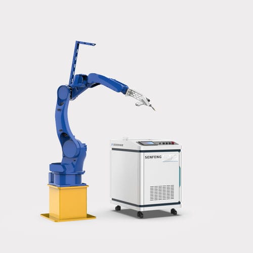 Máquina estacionária de solda a laser - Jinan Senfeng Laser Technology Co. Ltd. - robótica / integrável / para aço de carbono