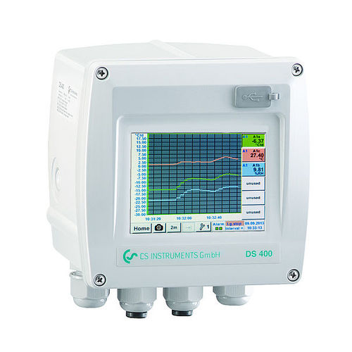 Coletor de dados sem papel - DS 400 - CS Instruments GmbH & Co. KG - para aquisição de dados / Ethernet