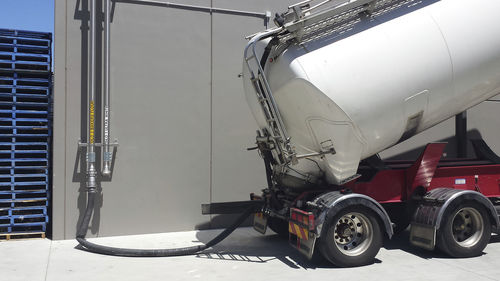 Unidade de descarga para caminhão-tanque - TECHNOSILOS