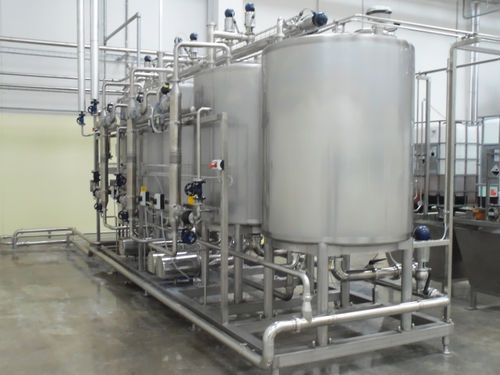 Unidade de limpeza CIP para a indústria alimentícia - TECHNOSILOS