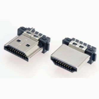 Conector HDMI - M-19-T/G-CS-V7 - ANTELEC - de dados / retangular / macho