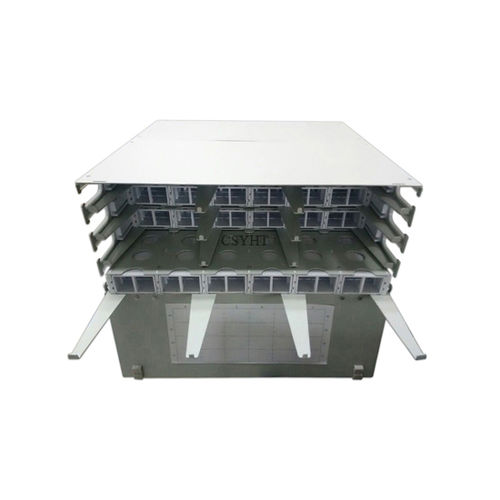 Patch panel de fibra óptica - AHODF4U576C - Shenzhen YHT Broadband Equipment Co., Ltd. - 19"