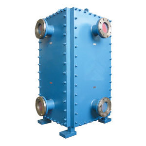 Trocador de calor de placas semissoldadas - Hofmann (Beijing) Engineering Technology Co., Ltd. - em aço inoxidável / compacto / para a indústria petroquímica