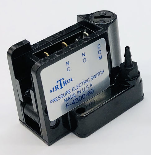 Pressostato eletromecânico - F-4300 series - Airtrol Components Inc - SPDT / para montagem em painel / com rosca