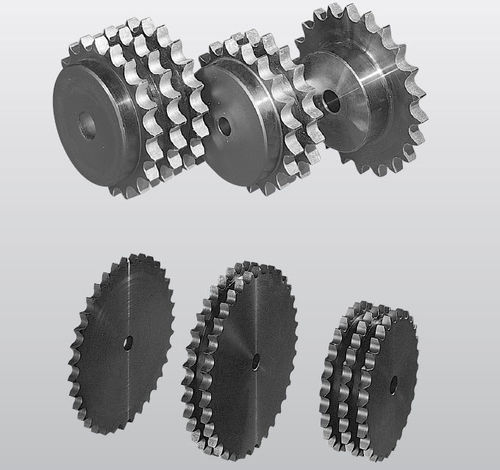 Roda dentada de corrente - SATI - de dentes retos / dupla