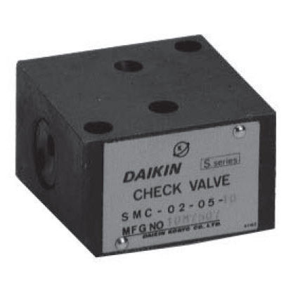 Válvula de retenção de controle de vazão - SMC-02 - Daikin PMC - hidráulica