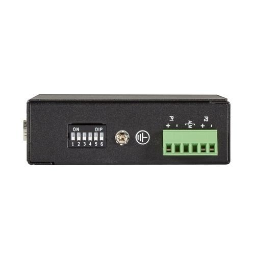 Switch de rede não gerenciável - INDRy II S - Black Box - 5 portas / Gigabit / para trilho DIN