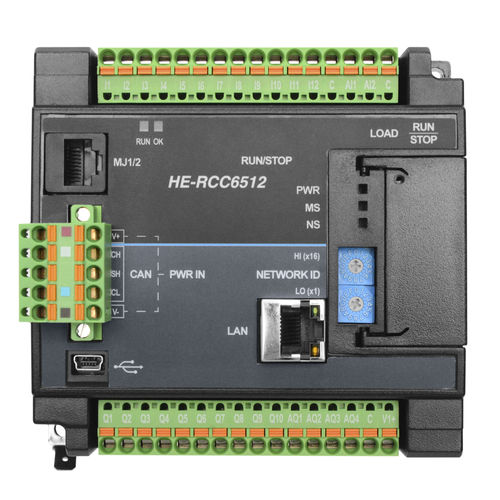 CLP compacto - HE-RCC6512 - Horner Tianjin Automation Technology Ltd - integrado / em trilho DIN / box