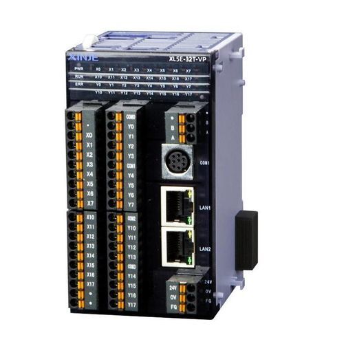 CLP em rede Ethernet - XL5E series - XINJE Electric - em formato de cartão / com E/S integradas / com placa de expansão de E/S