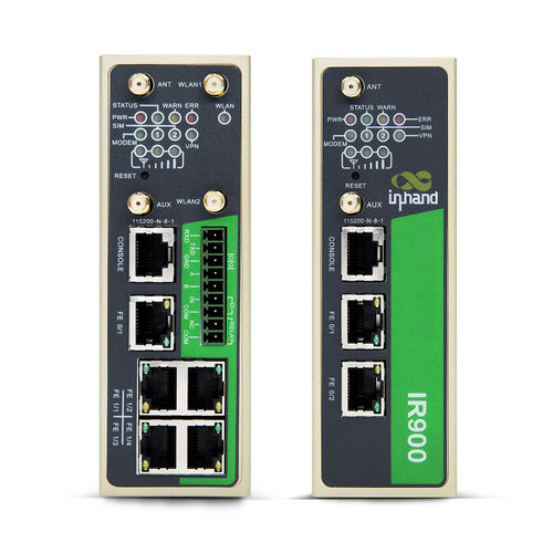 Roteador M2M - InRouter900 - InHand Networks - celular / 4G / Ethernet
