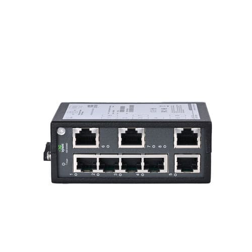 Switch de rede não gerenciável - ISE5008D-P - InHand Networks - 8 portas / Gigabit Ethernet / para trilho DIN