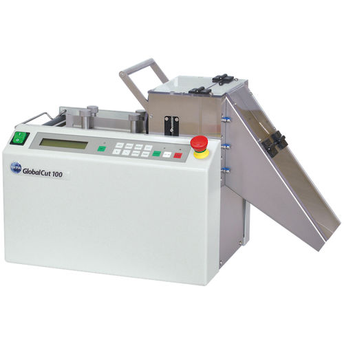 Máquina de corte de cabos - GlobalCut 100 - Navia International GmbH - com faca / para plásticos / de tubos