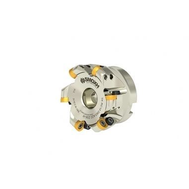 Fresa com pastilhas de corte - TK RC10 D63 A22 Z06-H - SMOXH CUTTING TOOLS - de ponta redonda / de faceamento / de cópia