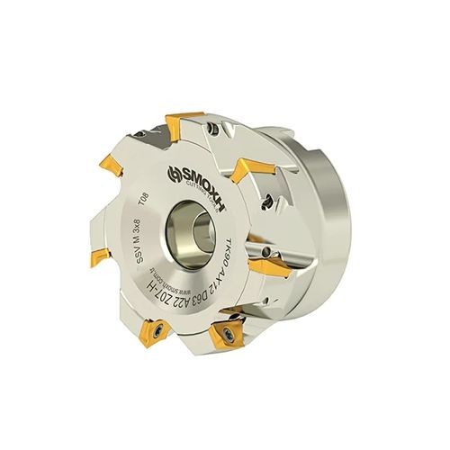 Fresa de dois tamanhos - TK90 AX12 D63 A22 Z07-H - SMOXH CUTTING TOOLS - para arredondar cantos / com raio / com pastilhas intercambiáveis