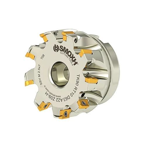 Fresa de dois tamanhos - TK90 RT10 D63 A22 Z09-H - SMOXH CUTTING TOOLS - para arredondar cantos / com raio / de insertos amovíveis