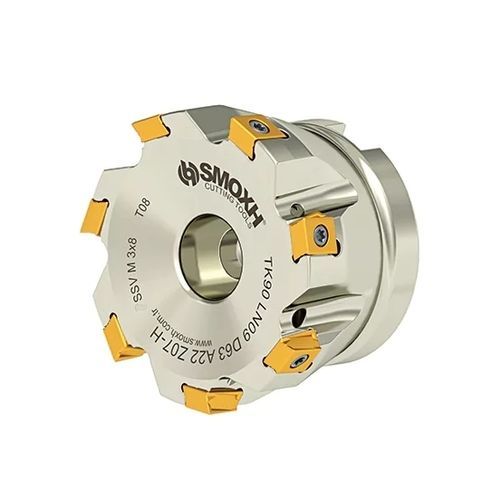 Fresa de dois tamanhos - TK90 LN09 D63 A22 Z07-H - SMOXH CUTTING TOOLS - para arredondar cantos / com raio / com pastilhas intercambiáveis