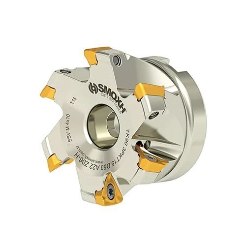 Fresa de dois tamanhos - TK90 3PKT10 D63 A22 Z07-H - SMOXH CUTTING TOOLS - para arredondar cantos / com raio / de insertos amovíveis
