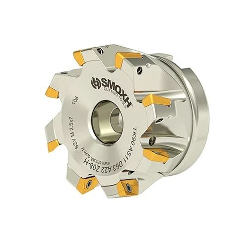 Fresa de dois tamanhos - TK90 AS11 D63 A22 Z08-H - SMOXH CUTTING TOOLS - para arredondar cantos / com raio / com pastilhas intercambiáveis