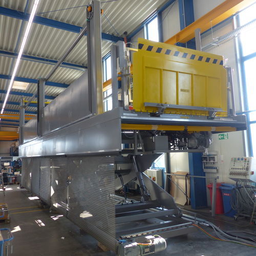 Plataforma elevatória tipo tesoura para caminhão - PEC - Dynalserg, S.L.