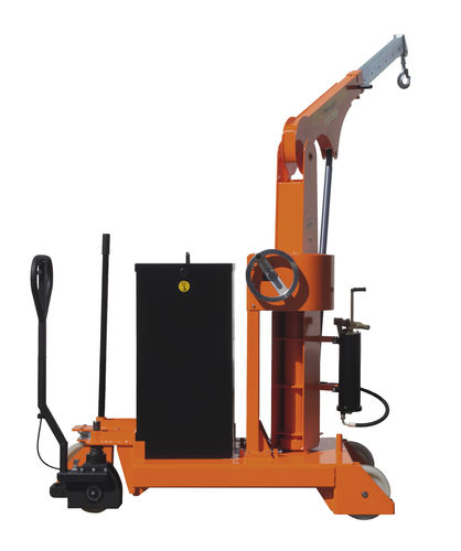 Guindaste de braço com braço articulado - HB300GS90FaPO_800 - Dynalserg, S.L. - de elevação / manual / móvel