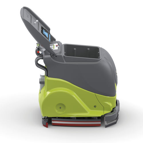 Robô de limpeza para armazém - CR 700 - ADLATUS Robotics GmbH - para piso / limpeza úmida / móvel