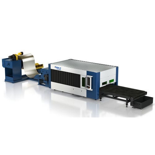 Máquina de corte a laser de fibra - HF-TU - HYMSON LASER - para metais / para chapas / para bobinas
