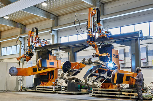 Estação de soldagem Laser - YRHH - JIANGSU YAWEI MACHINE TOOL - modular / robótica