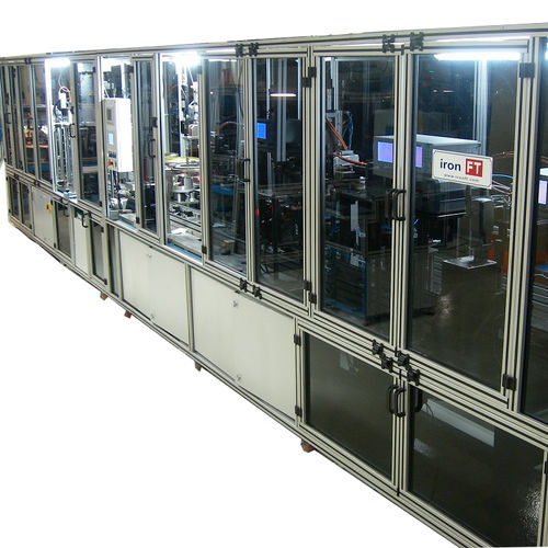 Linha de montagem totalmente automática - Iron FT Automation - para componentes automóveis