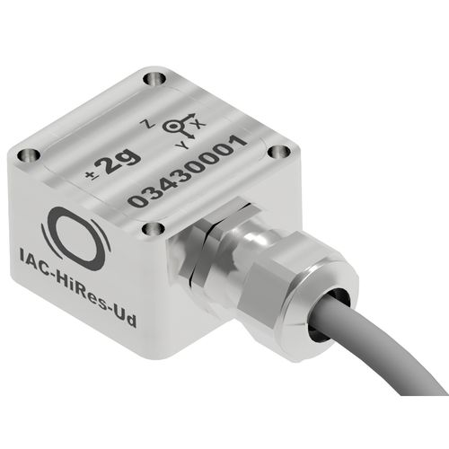 Acelerômetro de 2 eixos - IAC-Hires-Ud - Micromega Dynamics - de 1 eixo / de 3 eixos / capacitivo