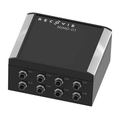 Dispositivo de monitoramento de vibração - Recovib Monitor 8 - Micromega Dynamics - de condição de máquina / de temperatura / para segurança