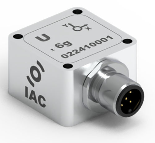 Acelerômetro de 2 eixos - IAC-U-02 - Micromega Dynamics - MEMS / capacitivo / para aplicações ferroviárias
