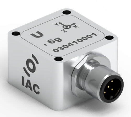 Acelerômetro de 3 eixos - IAC-U-03 - Micromega Dynamics - MEMS / capacitivo / de alta sensibilidade