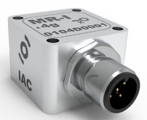 Acelerômetro de 1 eixo - IAC-MR-I-01 - Micromega Dynamics - MEMS / capacitivo / industrial