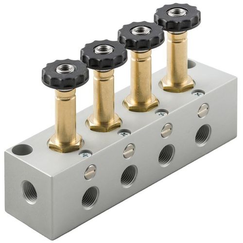 Válvula solenoide de ação indireta - 07VB series - AIGNEP - de 3 vias / NF / para ar