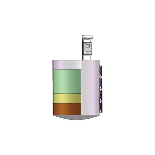 Sensor de nível ultrassônico - RETTAR - para lodo / analógico / para tanque