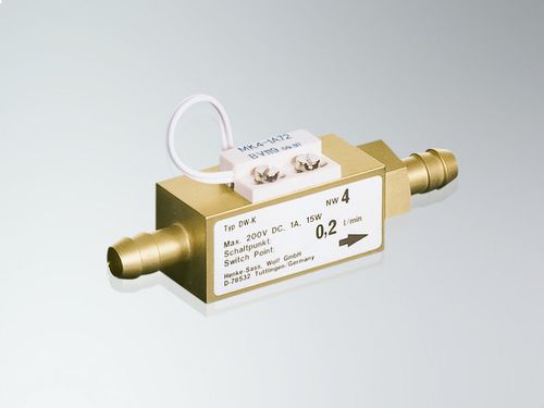 Controlador de fluxo de pistão - DW-K - Henke-Sass, Wolf GmbH - tipo reed-switch / para água / para fluidos de refrigeração