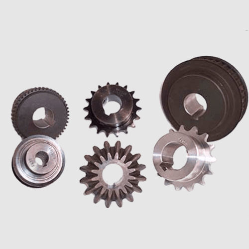 Roda dentada de corrente -  Crossbore® - Cross & Morse - de dentes retos / com cubo / dupla